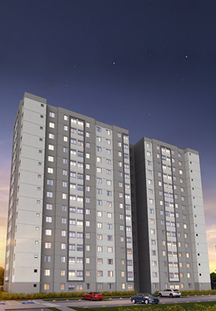 Apartamento Tenda Acqua Danúbio em Canoas